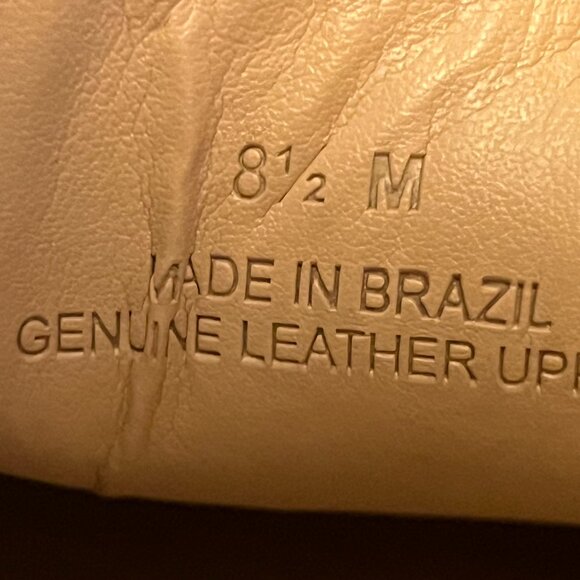 Talbots Classic Driving Moccasins, Tan, Size 8 1/2M, Leather, worn only once - Picture 6 of 6